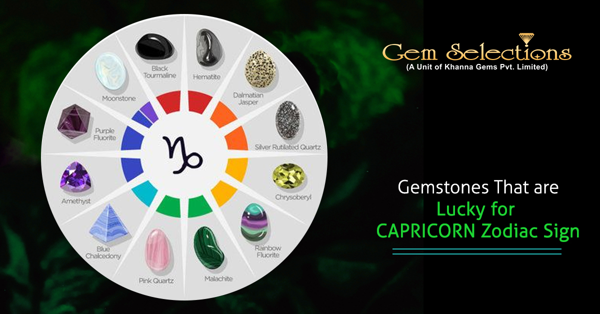 Gemstones That Are Lucky For Capricorn Zodiac Sign